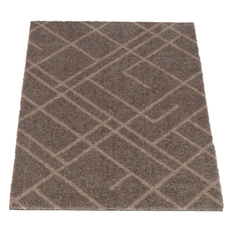 FUßMATTE 60 x 90 cm - LINES SAND/BEIGE