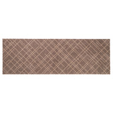 FUßMATTE 67 x 200 CM - LINES SAND/BEIGE