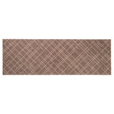 FUßMATTE 90 x 200 CM - LINES SAND/beige