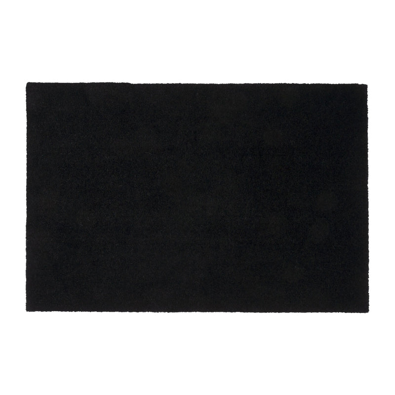 FUßMATTE 60 x 90 cm - UNI COLOr schwarz