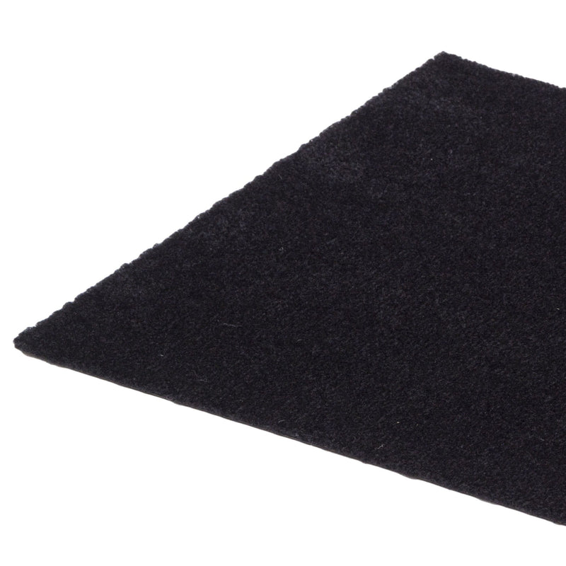 FUßMATTE 60 x 90 cm - UNI COLOr schwarz