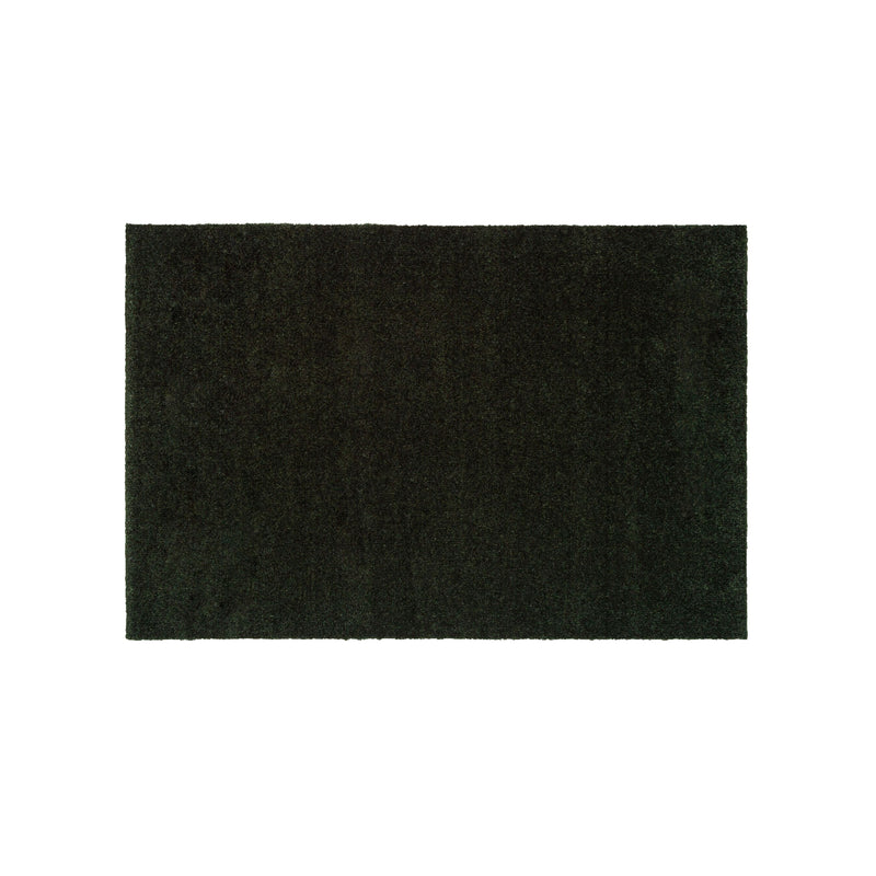 FUßMATTE 40 x 60 cm - UNI COLOUR/DARK GREEN
