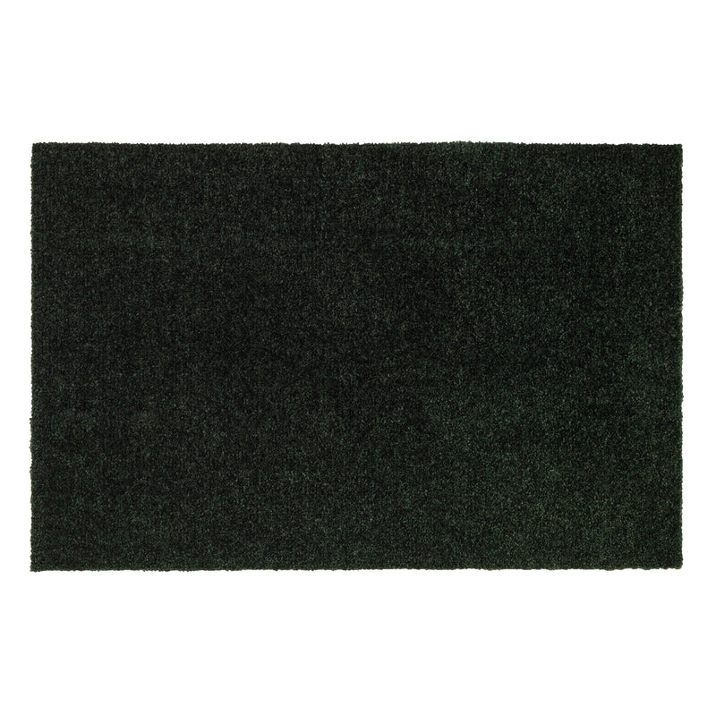 FUßMATTE 60 x 90 - UNI COLOUR/DARK GREEN