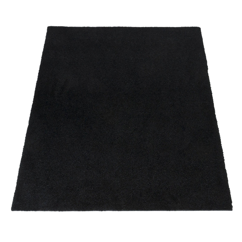 FUßMATTE 60 x 90 cm - UNI COLOr schwarz