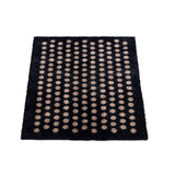 FUßMATTE 40 x 60 CM - DOT SCHWARZ/SAND