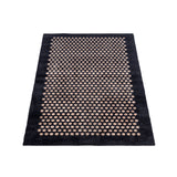 FUßMATTE 67 x 120 CM - DOT SCHWARZ/SAND