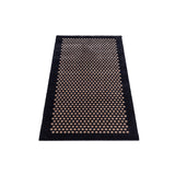 FUßMATTE 67 x 150 DOT SCHWARZ/SAND