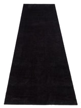 FUßMATTE 100 x 300 - UNI COLOR schwarz