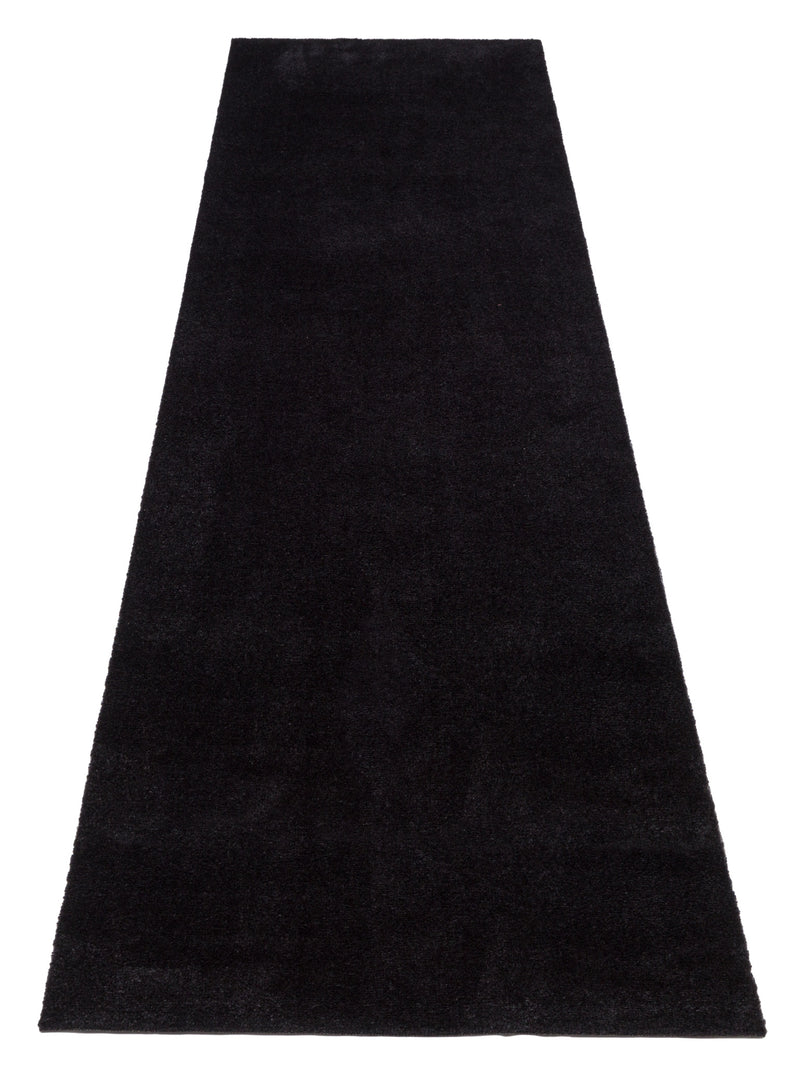 FUßMATTE 100 x 300 - UNI COLOR schwarz