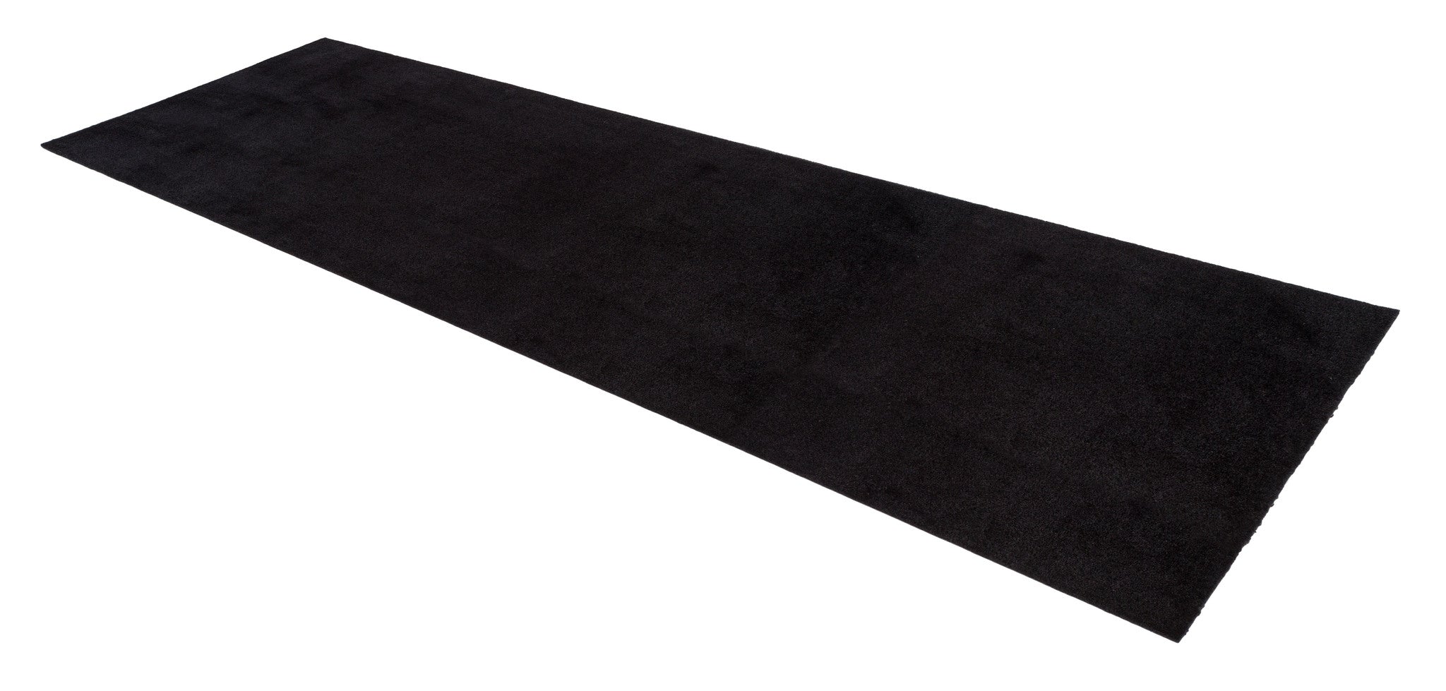 FUßMATTE 100 x 300 - UNI COLOR schwarz