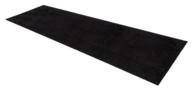 FUßMATTE 100 x 300 - UNI COLOR schwarz