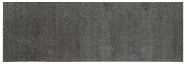 FUßMATTE 100 x 300 CM - UNI COLOR STAHLGRAU