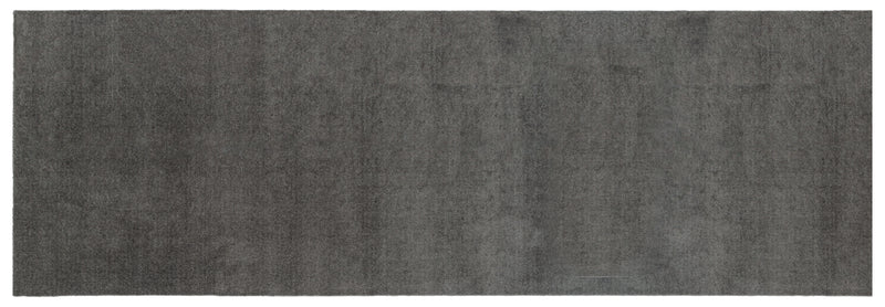 FUßMATTE 100 x 300 CM - UNI COLOR STAHLGRAU