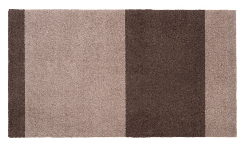 STRIPES HORIZONTAL - SAND / BRAUN