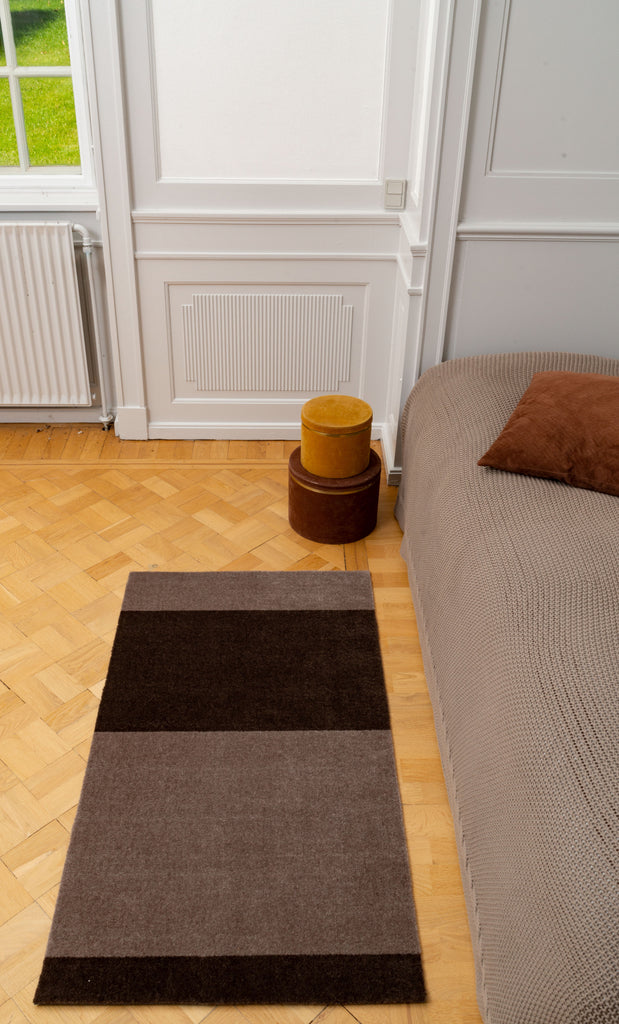 STRIPES HORIZONTAL - SAND / BRAUN