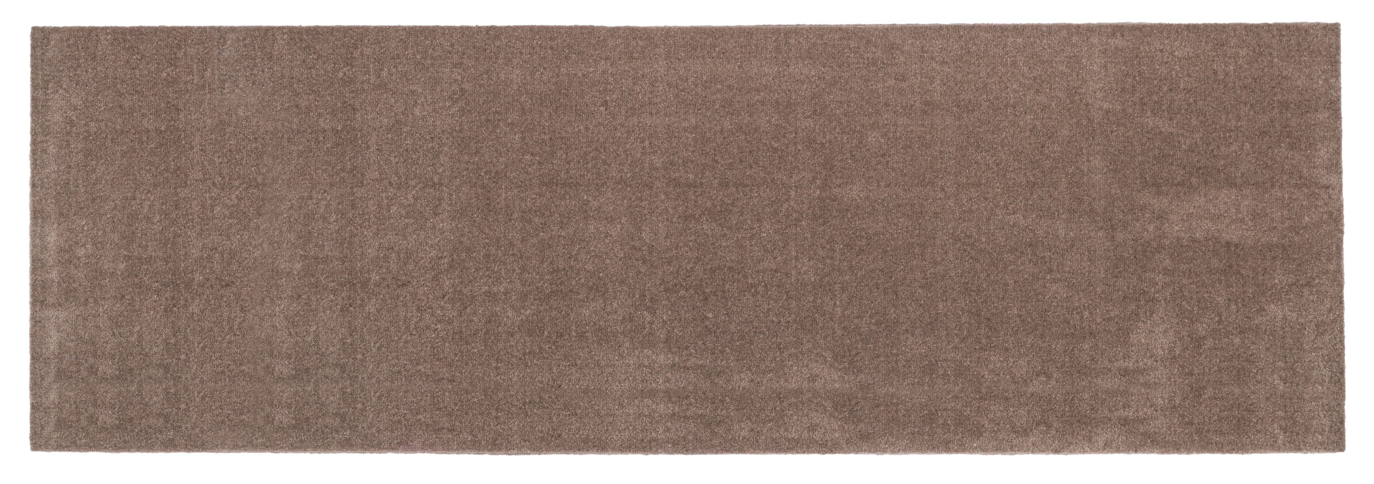 FUßMATTE 100 x 300 cm - uni color sand