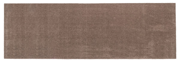 FUßMATTE 100 x 300 cm - uni color sand