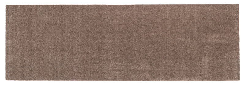 FUßMATTE 100 x 300 cm - uni color sand