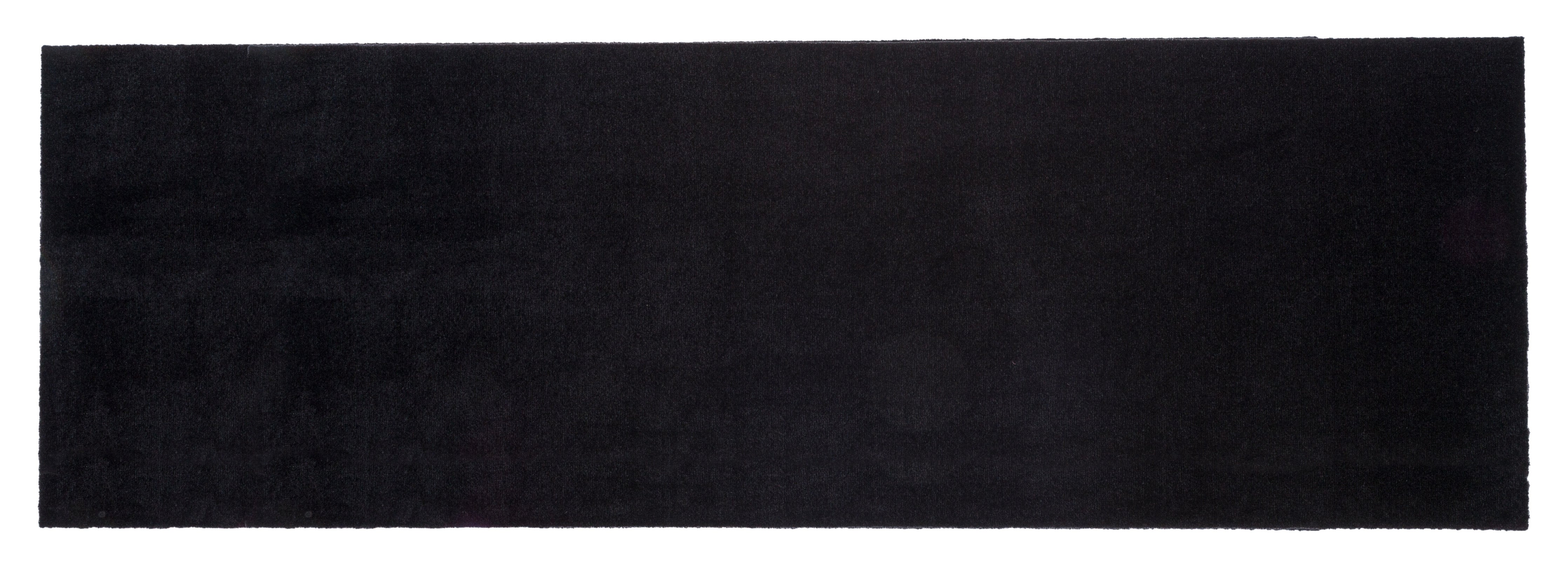 FUßMATTE 100 x 300 - UNI COLOR schwarz