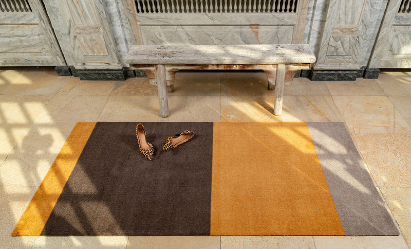 STRIPES HORIZONTAL -  DIJON / BRAUN / SAND